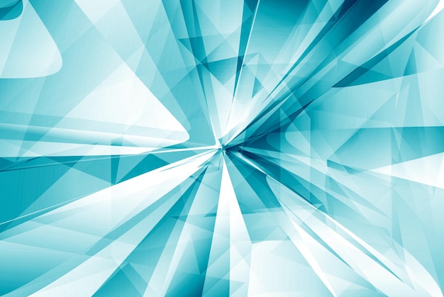 Fondo vectorial azul turquesa abstracto