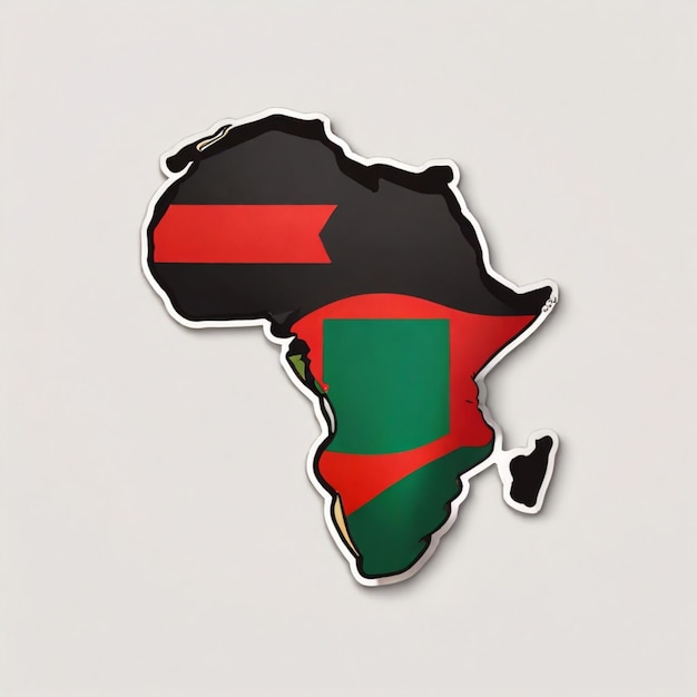 Vector fondo vectorial de la bandera africana