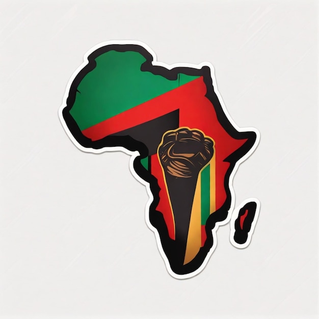 Vector fondo vectorial de la bandera africana