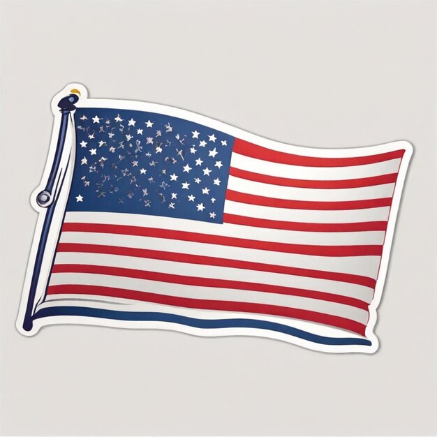 Fondo vectorial de la bandera estadounidense