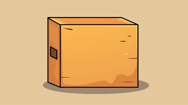 Fondo vectorial de caja de estilo cómic