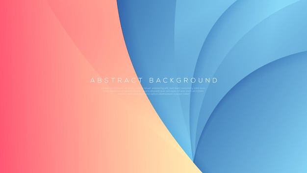 Fondo vectorial con color de gradiente suave en el fondo Fondo vector para papel tapiz Eps 10
