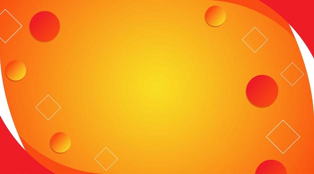 fondo vectorial con colores rojos y amarillos