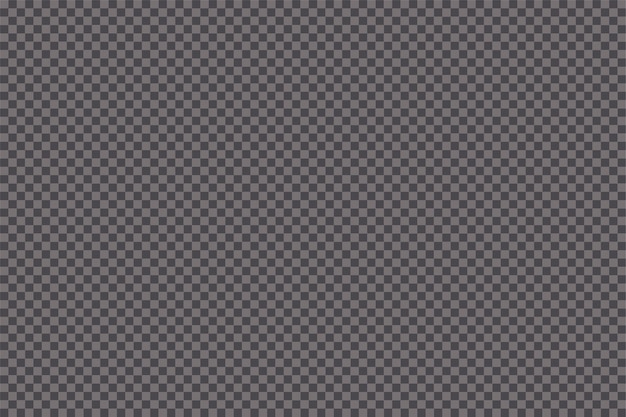 Fondo vectorial de cuadrícula transparente gris oscuro Fondo de patrón de malla cuadrada Forma geométrica simple