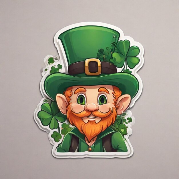 Fondo vectorial de dibujos animados del día de San Patricio