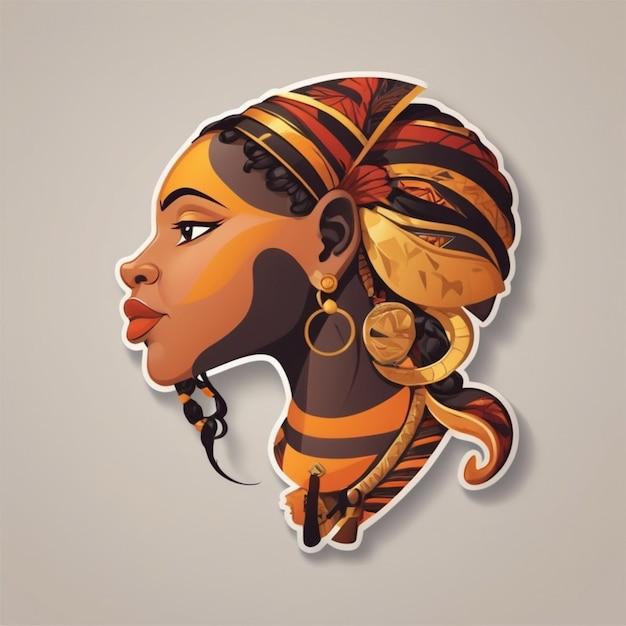 Fondo vectorial de dibujos animados del mapa de África