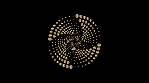 Fondo vectorial dinámico con ondas sonoras en espiral