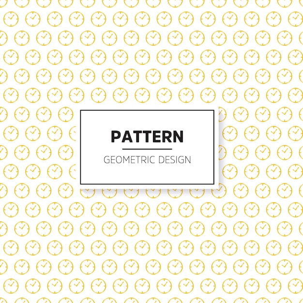 Fondo vectorial de diseño de patrones abstractos geométricos con color dorado