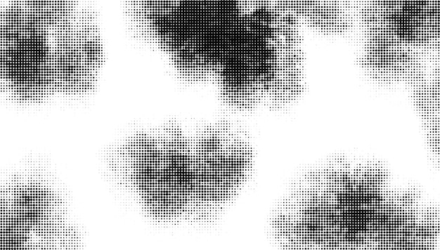 Fondo vectorial de efecto de medio tono abstracto