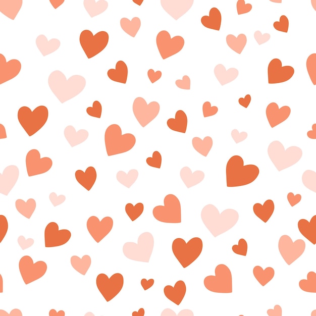 Fondo vectorial para el embalaje del día de San Valentín con corazón