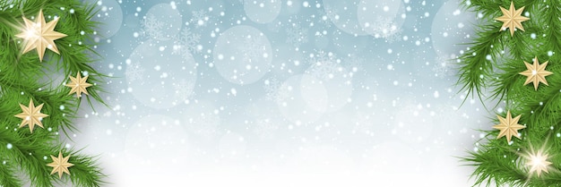 Fondo vectorial de estilo invierno de Navidad y Año Nuevo