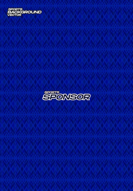 Fondo vectorial étnico azul oscuro para textura de patrón de sublimación de jersey deportivo