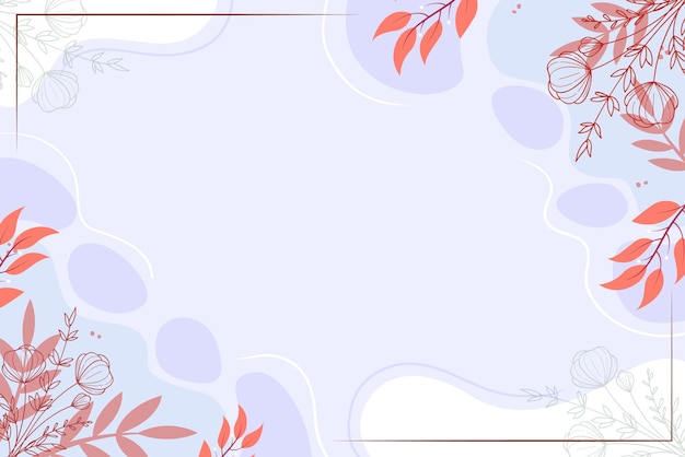 fondo vectorial floral