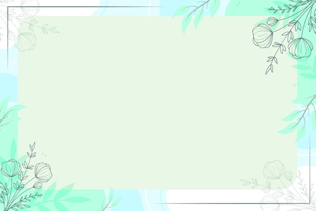 fondo vectorial floral
