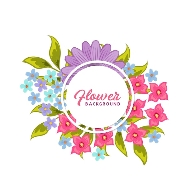 fondo vectorial floral