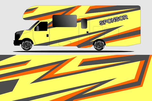 fondo vectorial para furgonetas y otros coches y paquetes de motocicletas
