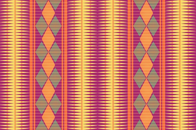 Fondo vectorial geométrico tribal azteca Patrón de rayas sin costuras Ornamento tradicional Estilo étnico