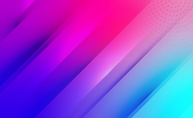 Vector fondo vectorial de gradiente multicolor vibrante para proyectos de diseño