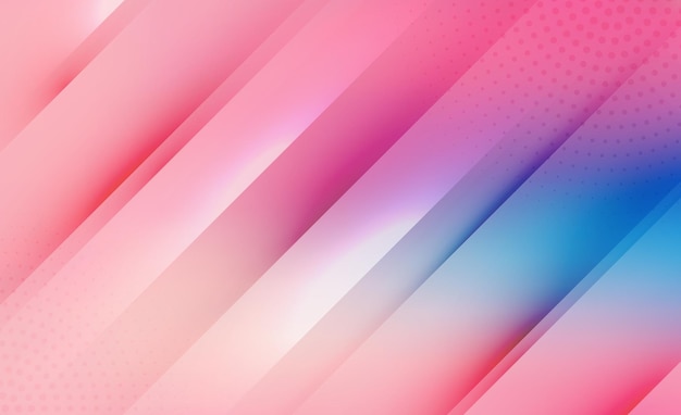 Fondo vectorial de gradiente suave rosa y azul