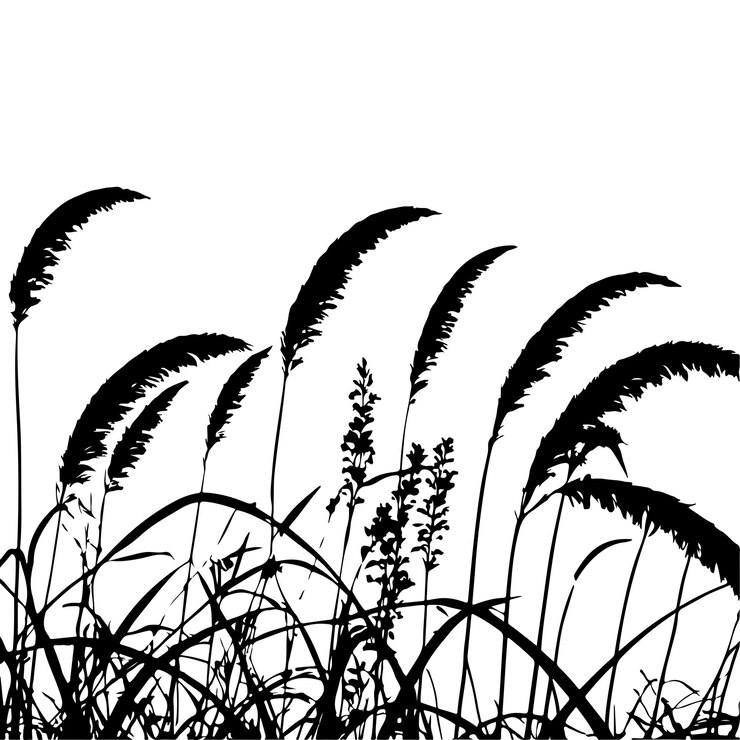 Vector fondo vectorial de hierba