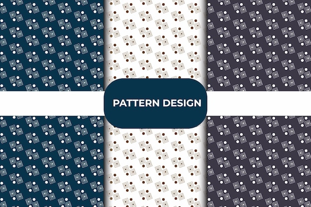 Fondo vectorial libre de vectores con un diseño de patrón minimalista