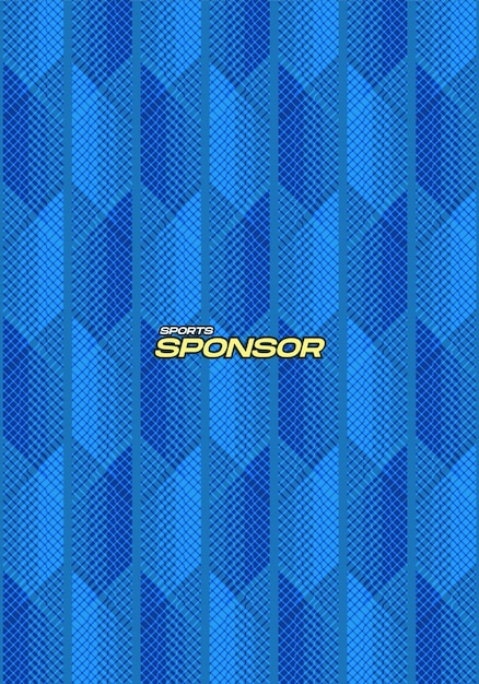 Fondo vectorial con líneas azules claras y patrón de flechas para tela y jersey