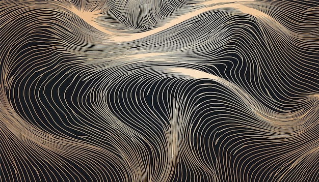 Fondo vectorial de líneas topográficas