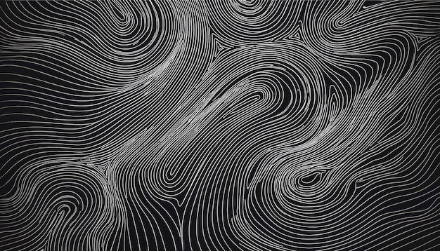 Fondo vectorial de líneas topográficas