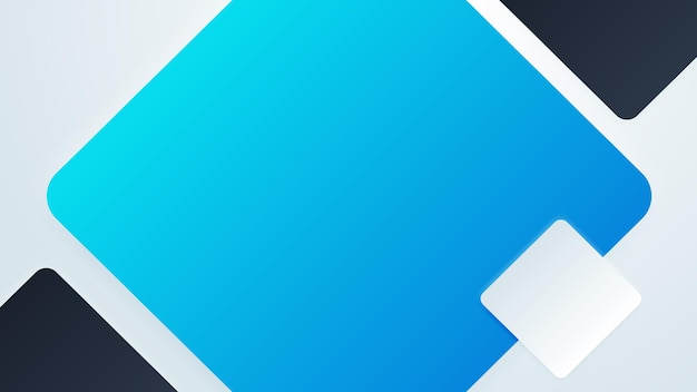 fondo vectorial moderno en azul y blanco con formas y líneas abstractas