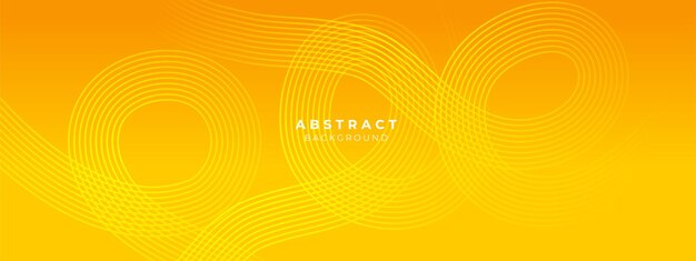 Fondo vectorial monocromático amarillo abstracto para el diseño del folleto del sitio web