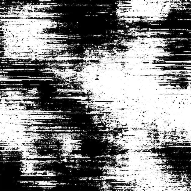 Un fondo vectorial monocromático en blanco y negro grunge Este patrón abstracto presenta arañazos
