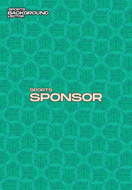 Fondo vectorial Motivo abstracto Verde para textura de patrón de sublimación de jersey deportivo