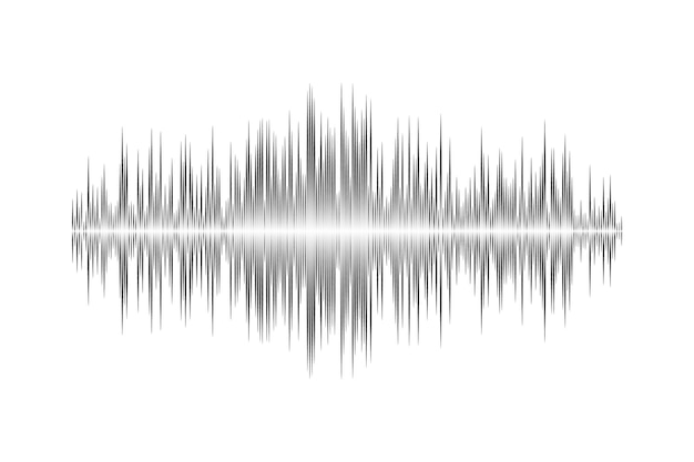 Fondo vectorial de ondas sonoras