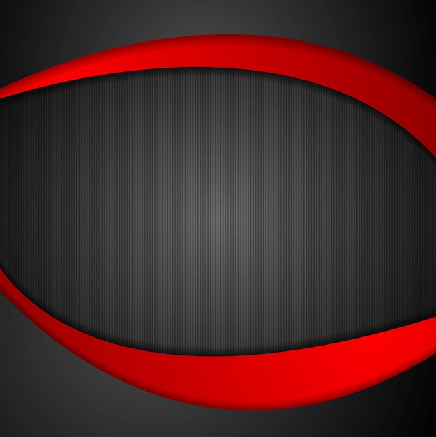 Fondo vectorial ondulado oscuro corporativo