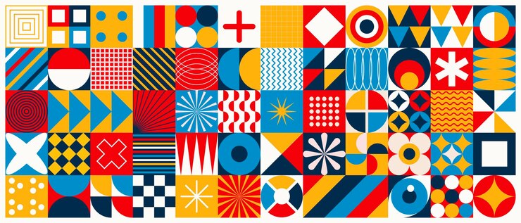 El fondo vectorial de patrón art déco retro es perfecto para los fondos de pantalla el patrón llena el fondo de la página web