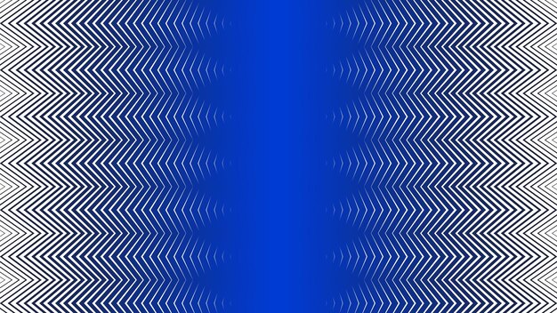 Fondo vectorial de patrón sin costuras de línea zigzag azul para diseño y decoración modernos