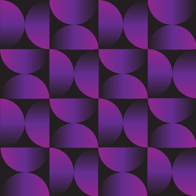 Fondo vectorial de patrón de gradiente abstracto sin costuras