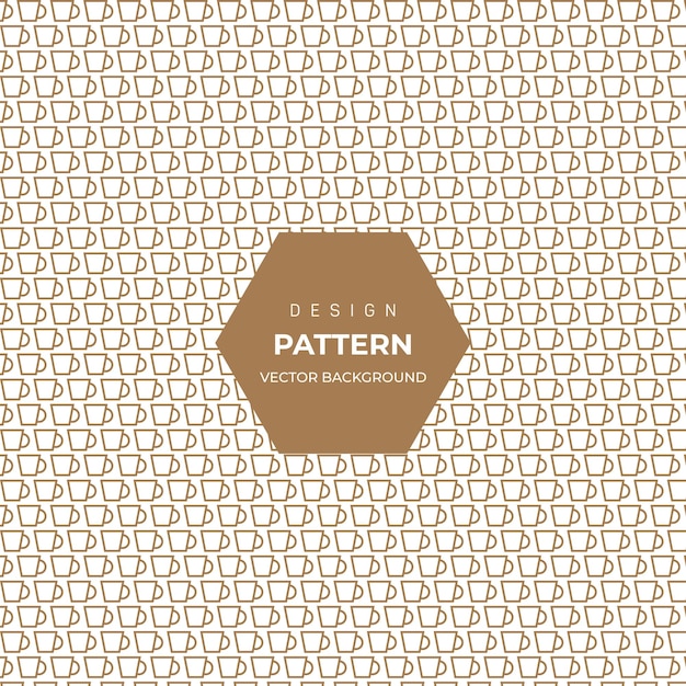 Fondo vectorial de patrón de lujo sin costuras