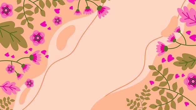 Fondo vectorial plano de resorte
