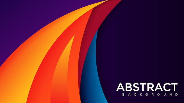 Fondo vectorial premium con color de gradiente suave en el fondo Eps 10