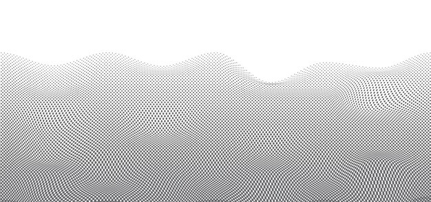 Fondo vectorial de punto y medio tono