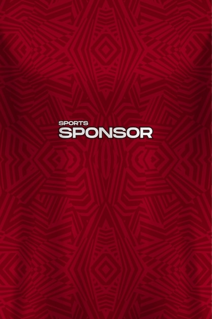 Fondo vectorial Resumen para camiseta deportiva Sublimación de tela Textura de patrón textil