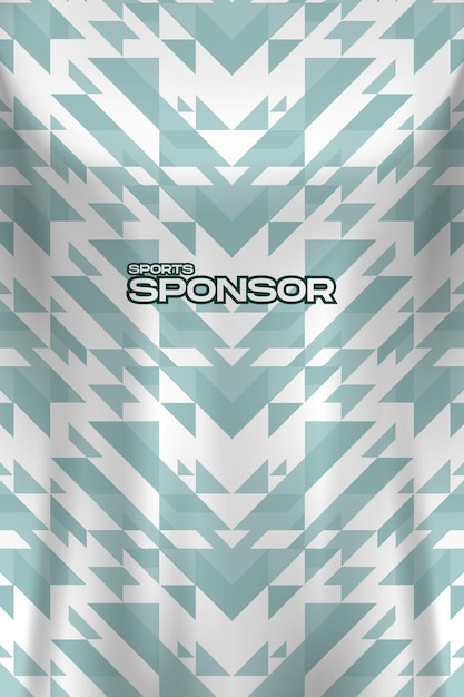 Fondo vectorial Resumen para camiseta deportiva Sublimación de tela Textura de patrón textil