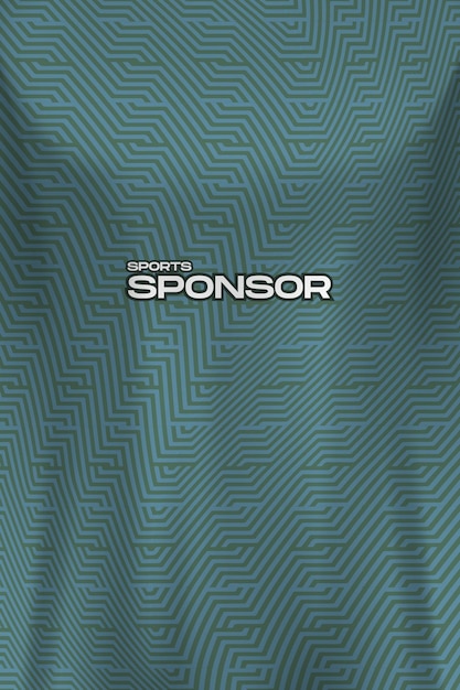 Fondo vectorial Resumen para camiseta deportiva Sublimación de tela Textura de patrón textil