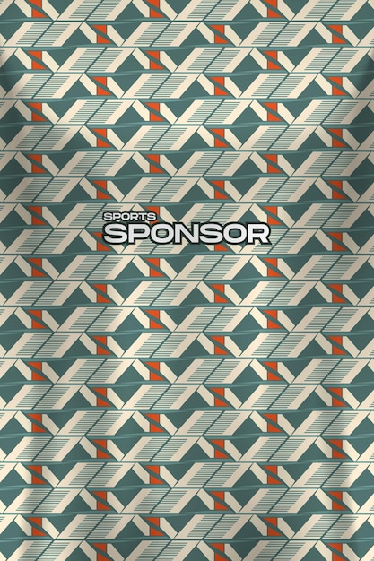 Fondo vectorial Resumen para camiseta deportiva Sublimación de tela Textura de patrón textil