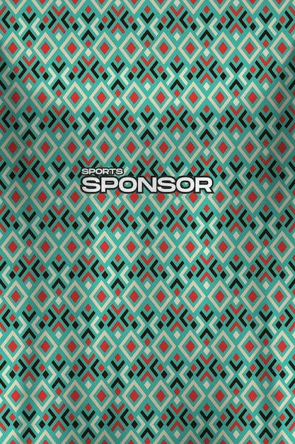 Fondo vectorial Resumen para camiseta deportiva Sublimación de tela Textura de patrón textil