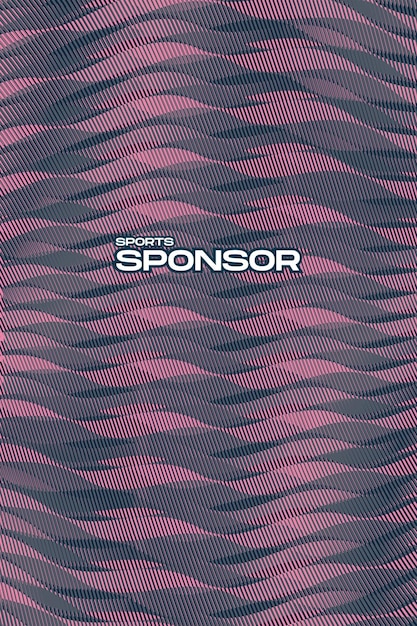 Fondo vectorial Resumen para camiseta deportiva Sublimación de tela Textura de patrón textil