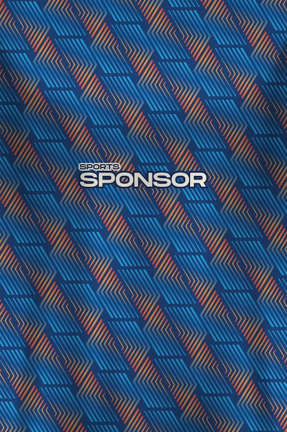 Fondo vectorial Resumen para camiseta deportiva Sublimación de tela Textura de patrón textil