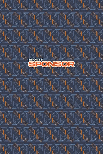 Fondo vectorial Resumen para camiseta deportiva Sublimación de tela Textura de patrón textil