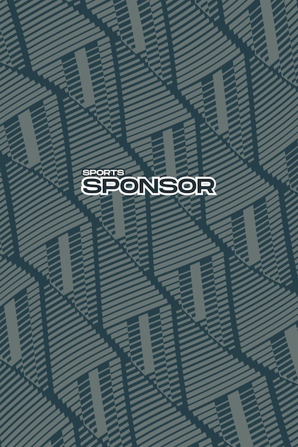 Fondo vectorial Resumen para camiseta deportiva Sublimación de tela Textura de patrón textil